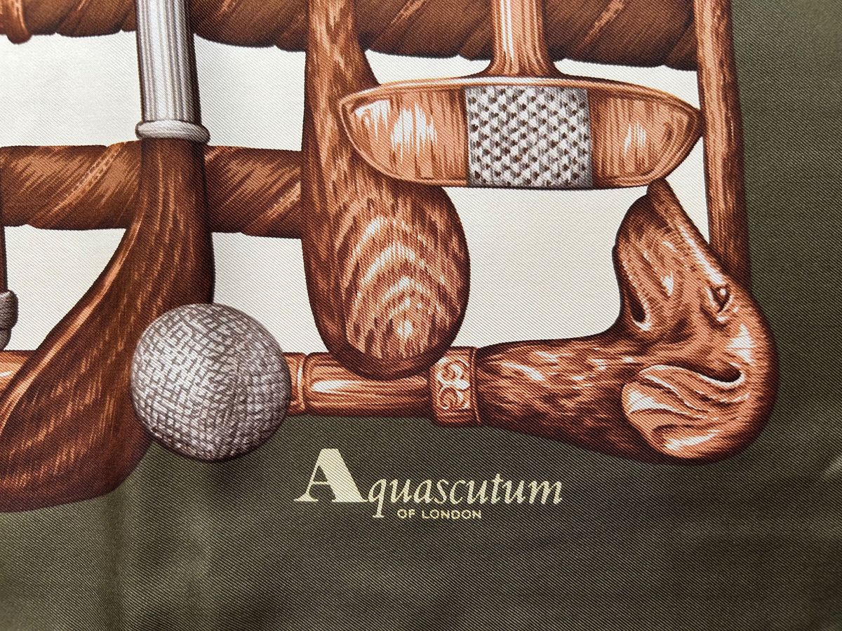 Aquascutum(アクアスキュータム)スカーフ