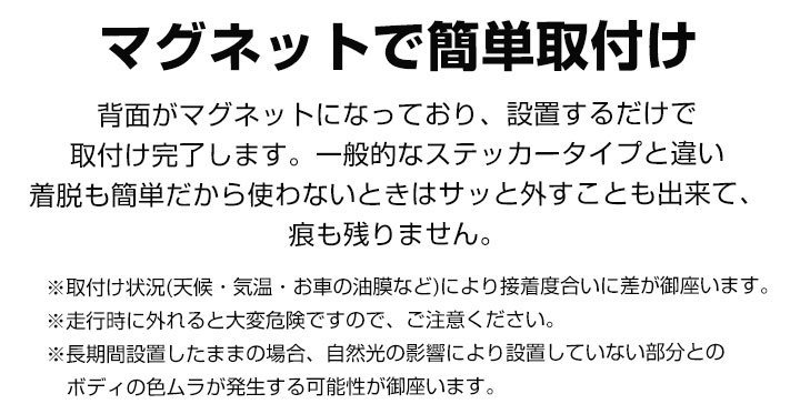 ノア 90系 ドアノブプロテクター マグネット式 ドアプロテクター ドアハンドルプロテクター キズ防止 ドアノブガード_画像6