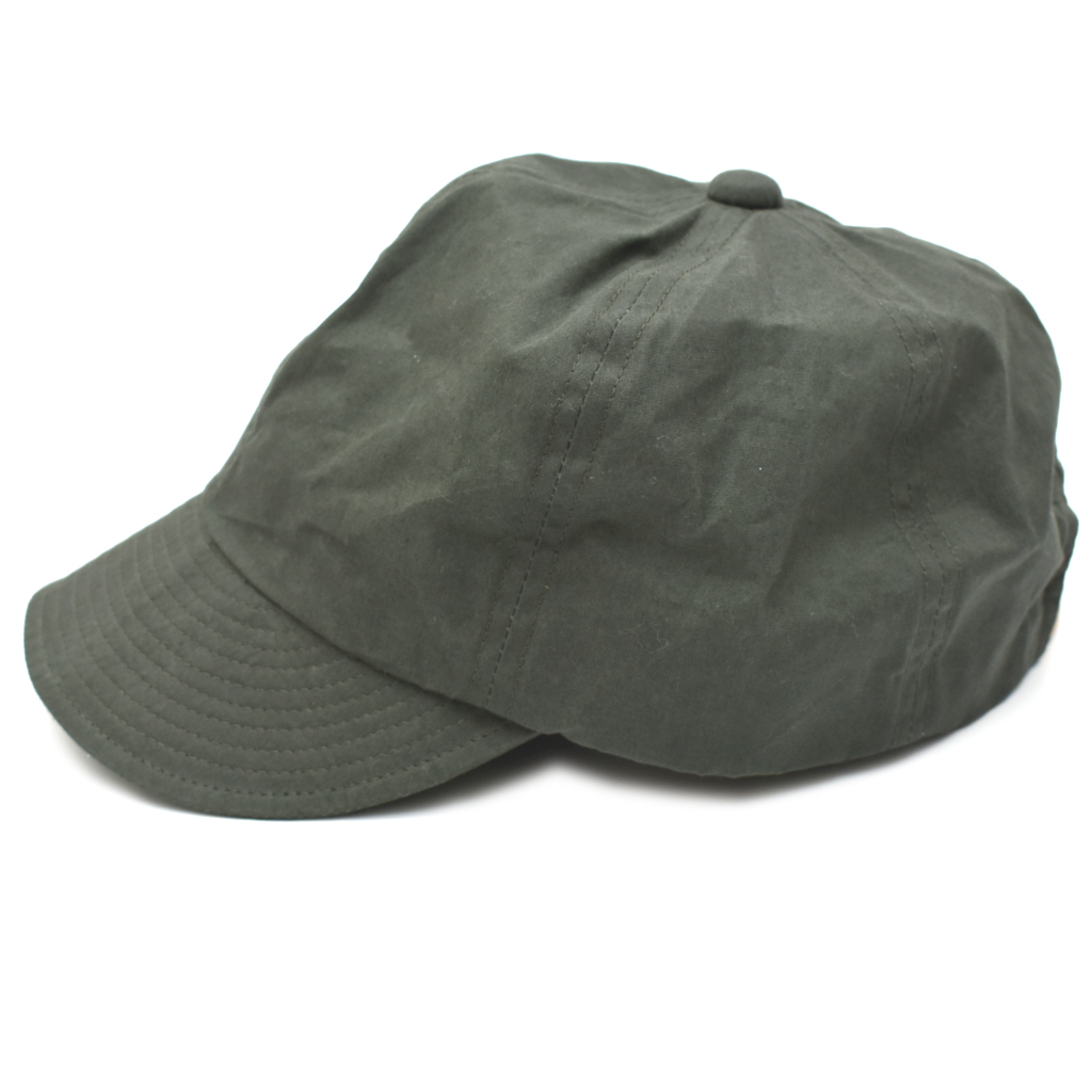 美品 nine tailor ナインテイラー N-196 Lymington Cap オリーブ 日本製_画像2