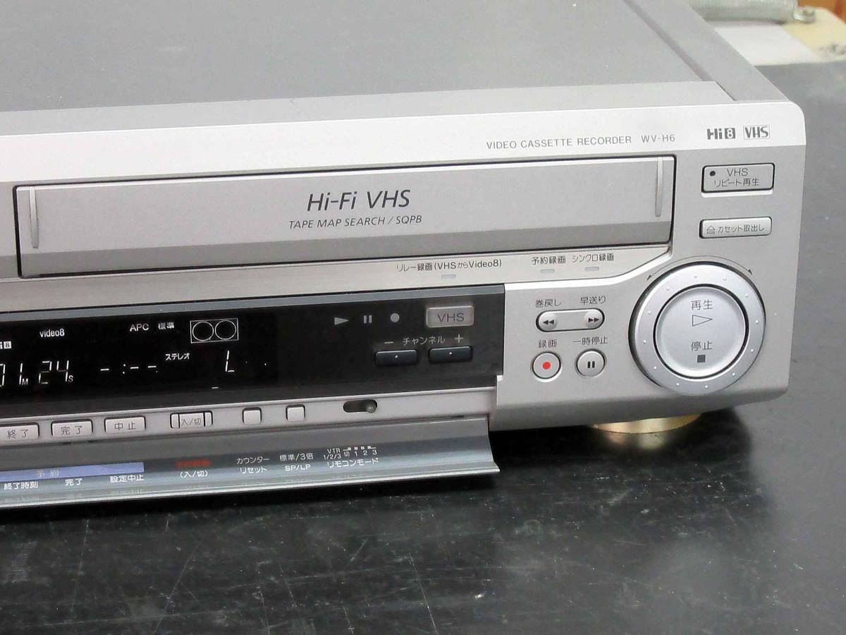 ★☆SONY 高画質Hi8/VHS・修理済保証付WV-H6動作美品 i1130☆★_画像5