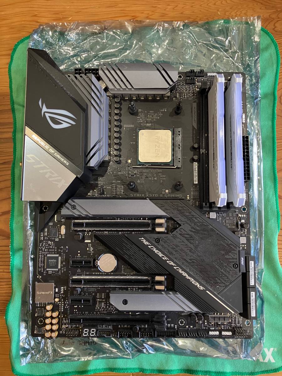 Yahoo!オークション - 【動作確認済】中古CPU+マザーボード+メモリ