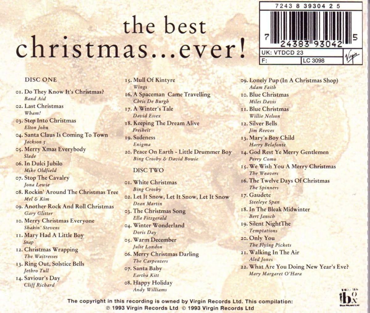 The Best Christmas Ever Various Artists 輸入盤CD_画像2