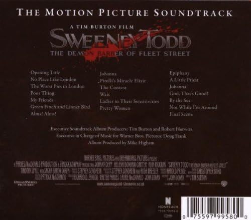 Sweeney Todd: Demon Barber of Fleet Street Stephen Sondheim (作曲) 輸入盤CD_画像2