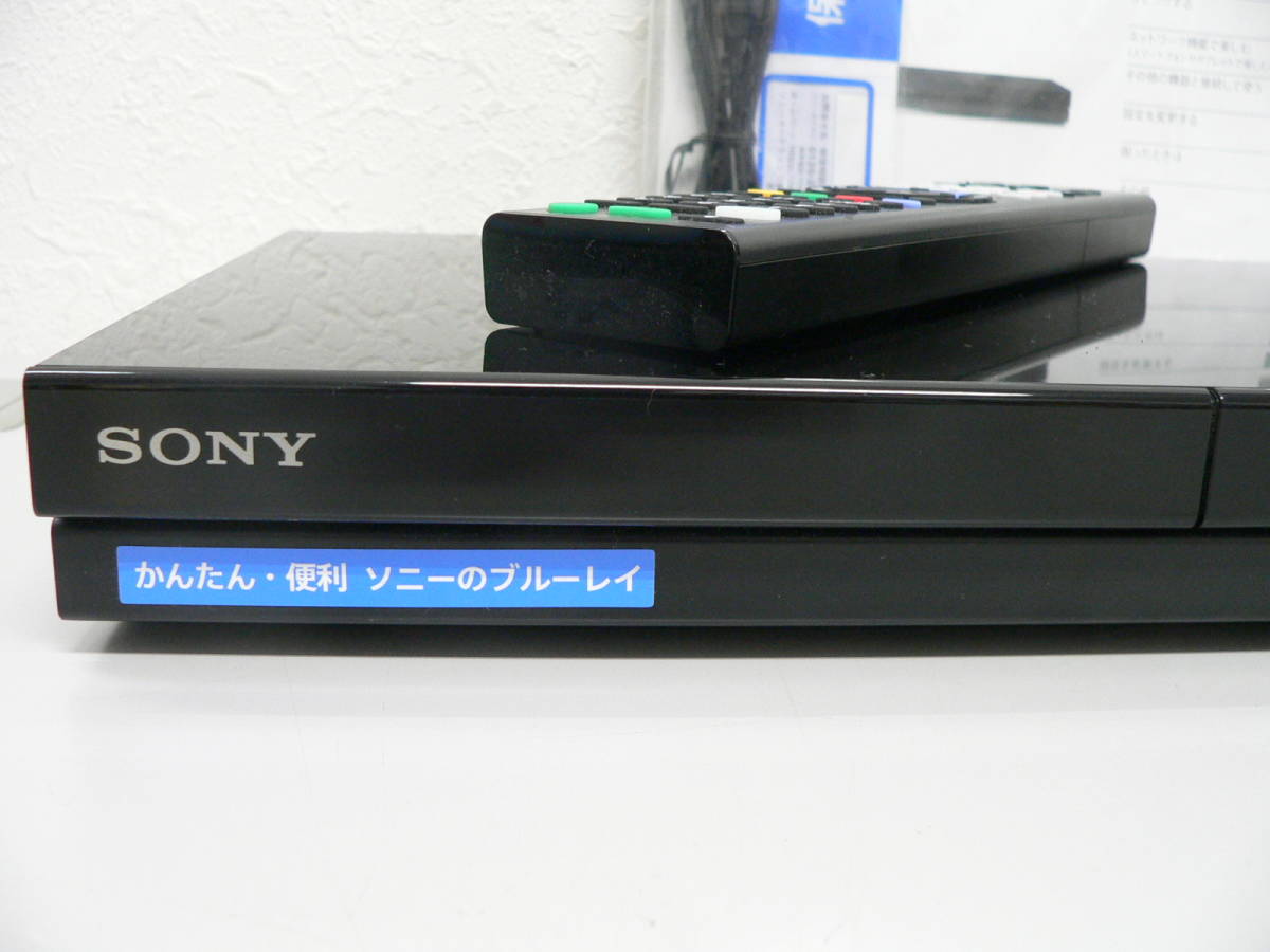 #3298　SONY ブルーレイレコーダー BDZ-ZW1800 HDD1TB 2021年製 動作OK_画像2