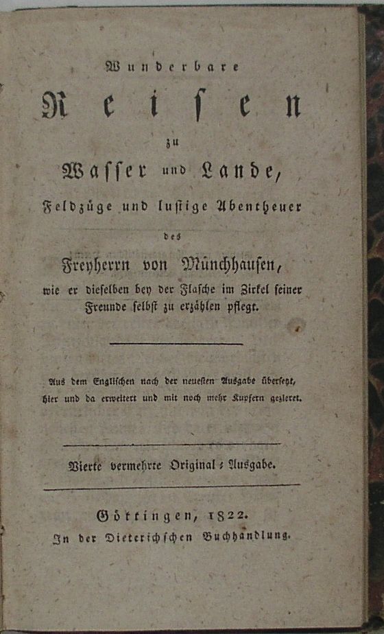 [.. дуть . мужчина .. приключение ] 1822 год немецкий язык 