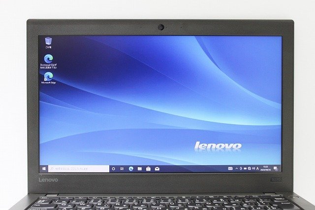 1円スタート ノートパソコン 軽量 コンパクト LENOVO ThinkPad X270 Core i5 6200U SSD128GB メモリ8GB Windows10 Windows11 カメラ 12.5_画像2