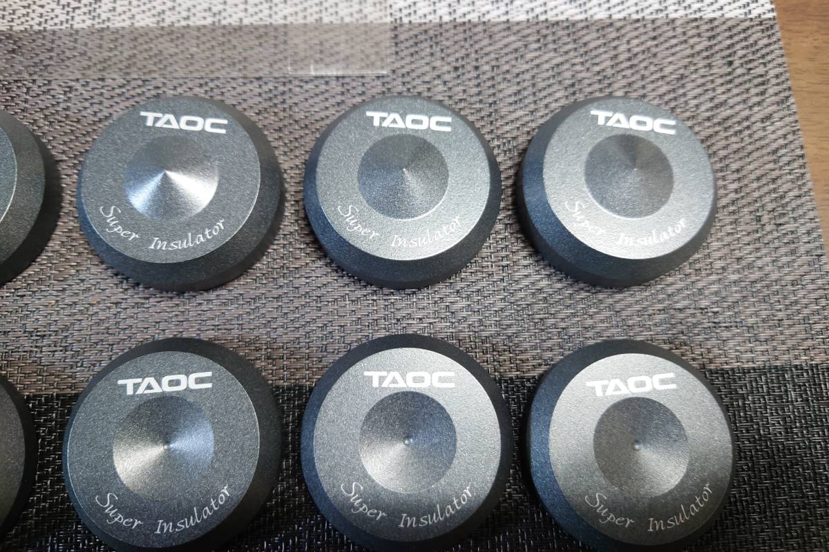 [美品] TAOC TITE-35S4 [4対1組] インシュレーター ハイカーボン鋳鉄 (オーディオ, タオック, アンプ, スピーカー, Audio, スパイク)_画像4