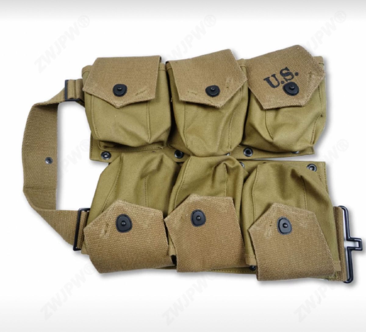 第二次世界大戦 米軍 ブローニングM1918 BAR自動小銃用ガンナー 第二次世界大戦 米軍 ブローニングM1918 BAR自動小銃用ガンナー