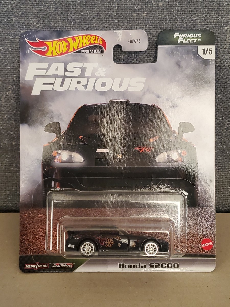 新品未開封品◆ホットウィール プレミアム◆FAST&FURIOUS ワイルドスピード◆ホンダ S2000 GRK60_画像1