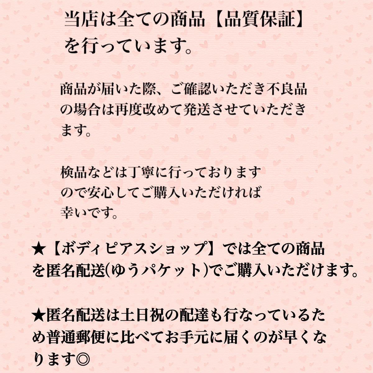 【匿名配送】ボディピアス 16G 2個セット セグメントリング アクリル 10mm ワンタッチ 軟骨 イヤーロブ ヘリックス