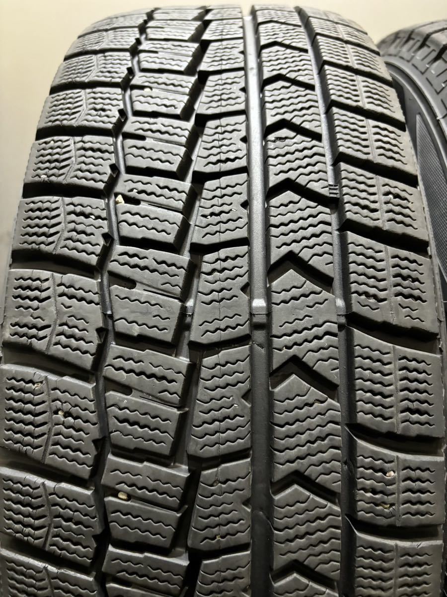 195/65R15 DUNLOP/WINTER MAXX WM02 18年製 BALMINUM 15インチ 6.5J ＋40 100 5H スタッドレス 4本 プリウス ウィッシュ (南6-D865)_画像8