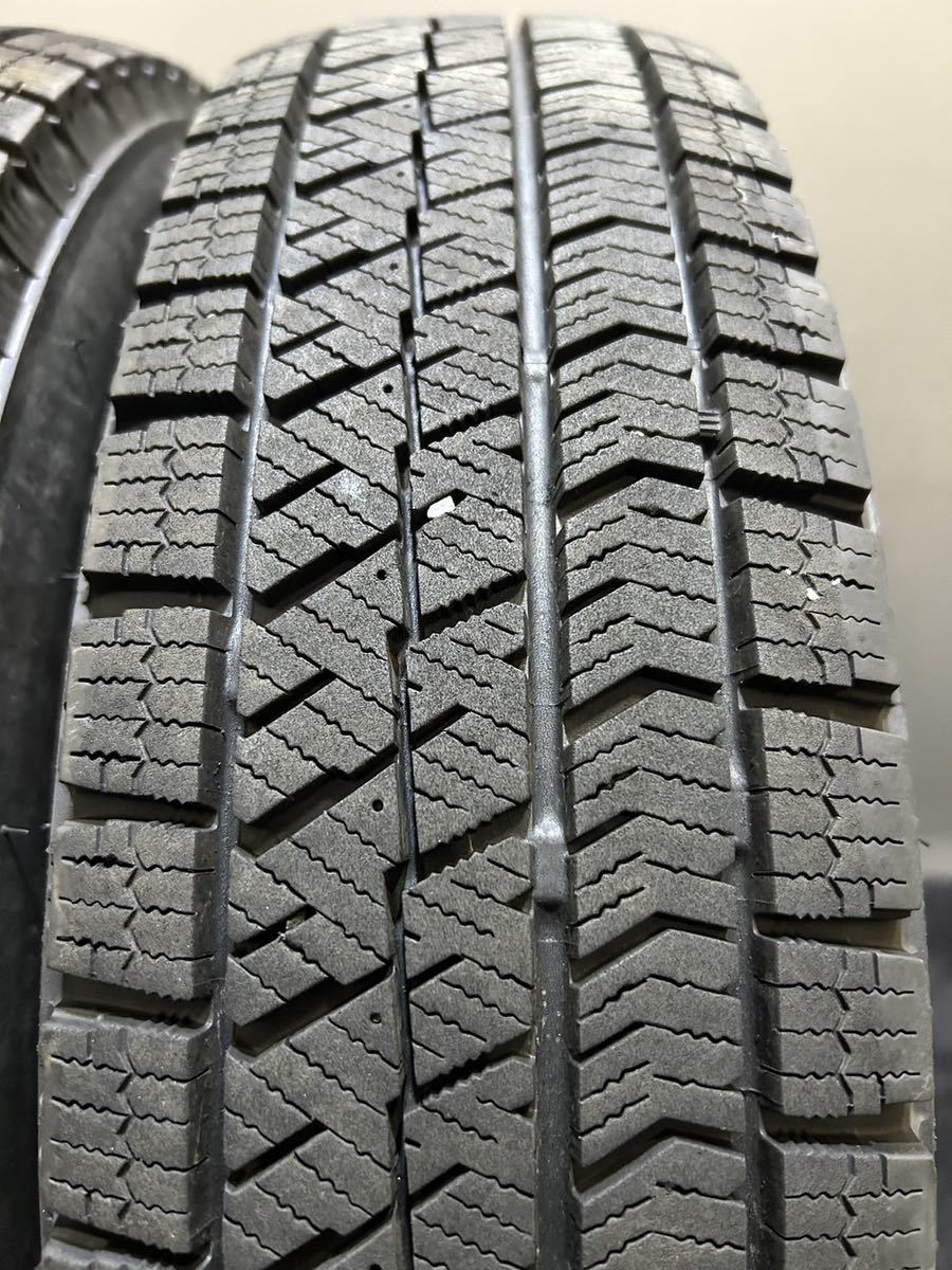 145/80R13 BRIDGESTONE/VRX2 17年製 BALMINUM 13インチ 4J ＋45 100 4H スタッドレス 4本 ワゴンR タント ムーヴ アルト (南1-D888)_画像9