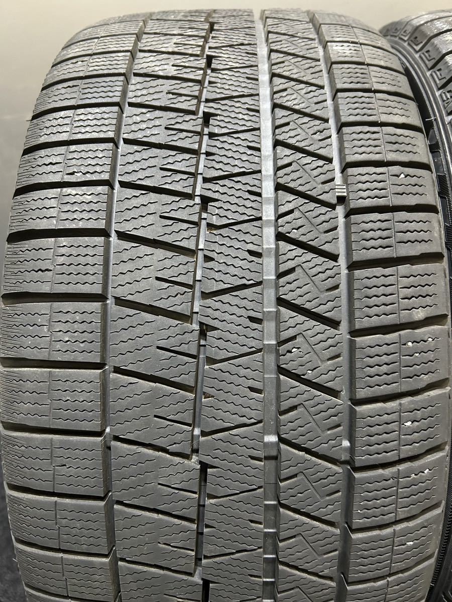 225/40 255/35R18 DUNLOP/WINTER MAXX 03 20年製 レクサス IS F-SPORT 純正 18インチ 8/8.5J +45/50 114.3 5H スタッドレス 4本 (1-D957)_画像9