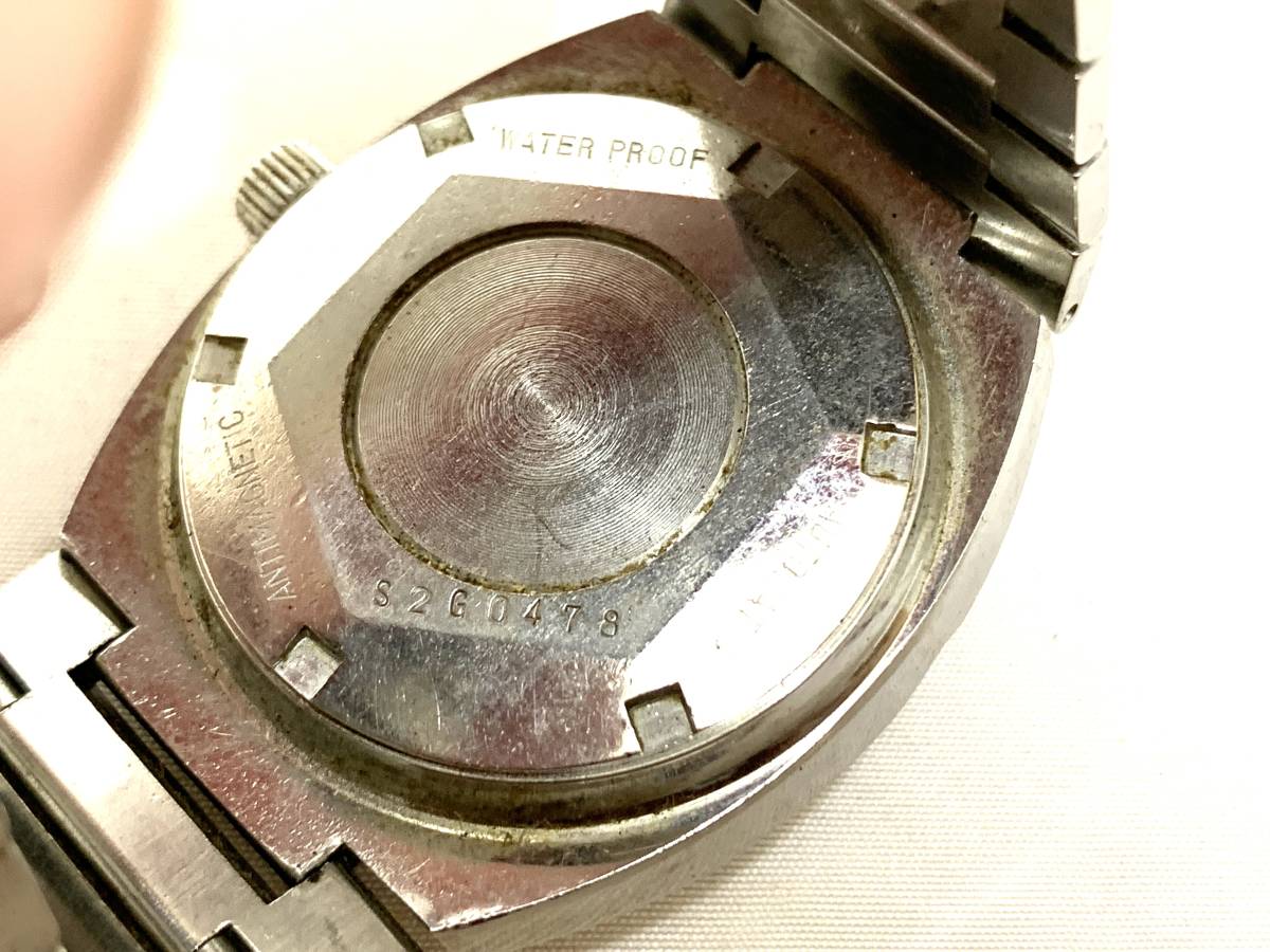 テクノス カイザー シグナル TECHNOS Kaiser SIGNAL 腕時計 S260478 自動巻き 9面カットガラス メンズ 020JHHC52_画像6
