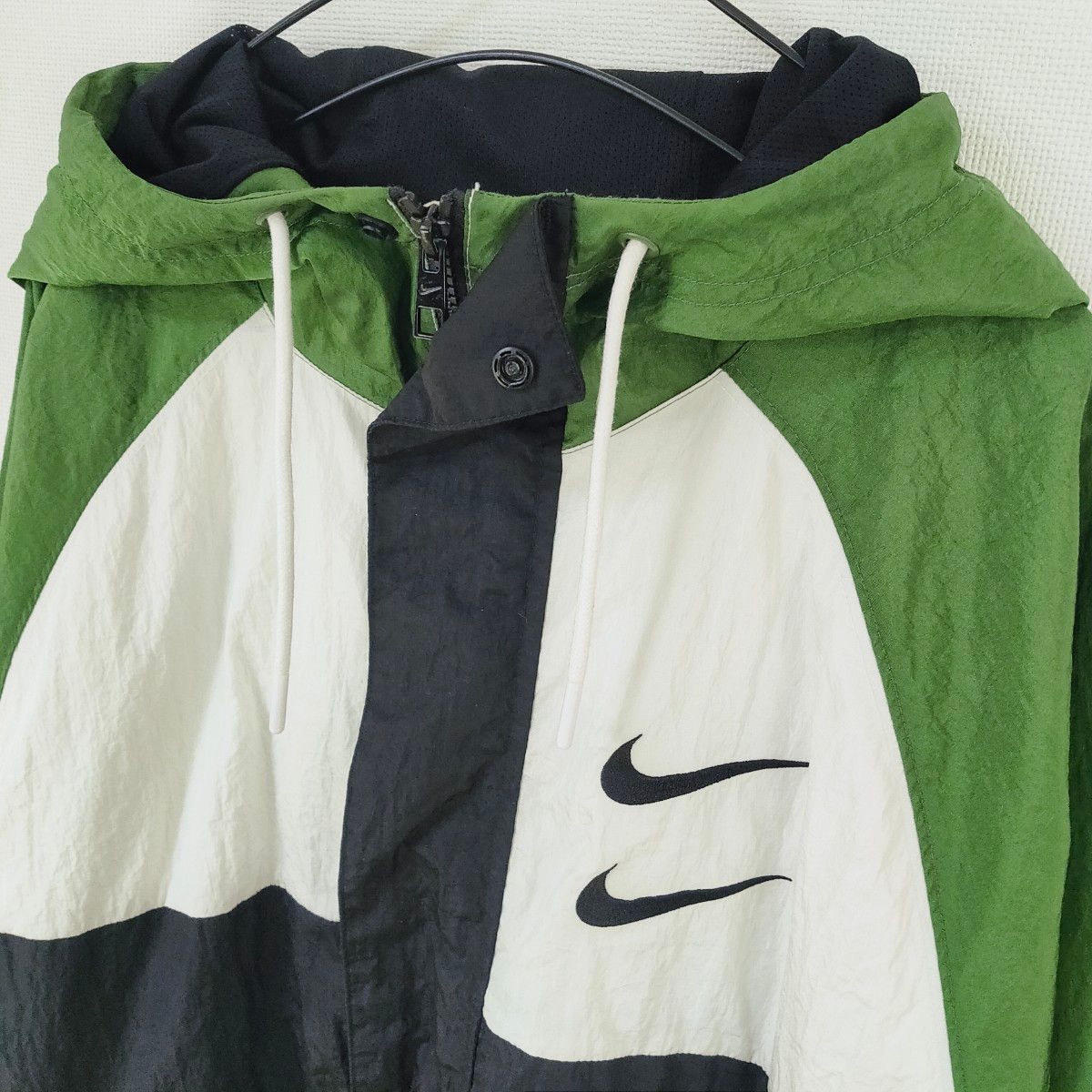 ナイキ 緑 ウーブン NSW ナイロンジャケット NIKE ブルゾン ナイキ 緑 ウーブン NSW ナイロンジャケット NIKE ブルゾン