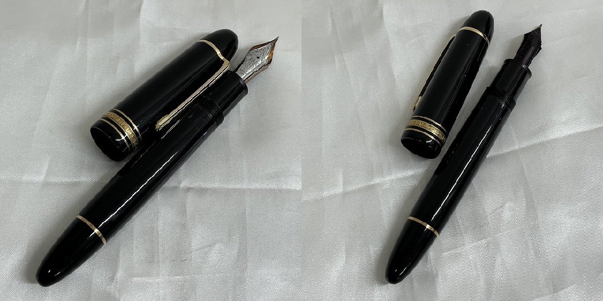 キングラム[09]MONTBLANC モンブラン MEISTER STUCK マイスターシュテック No.149 万年筆 吸引式 ペン先 14K 585 4810 刻印　299_画像3