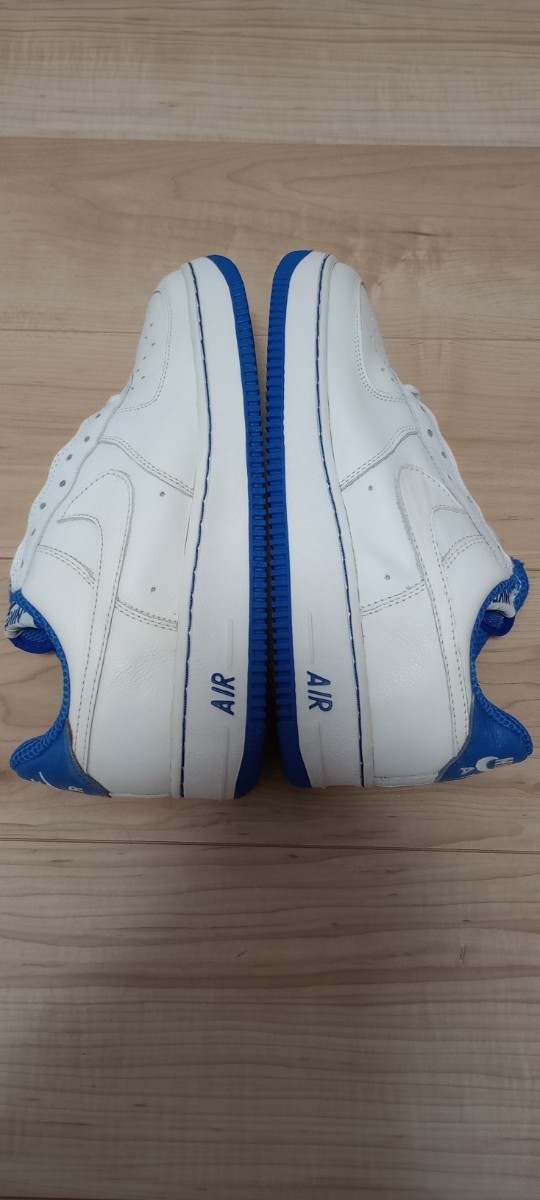 [未使用] 2001年製 NIKE AIR FORCE 1 LOW WHITE/ROYAL BLUE 白青 US9 27cm 630117-911 DEAD STOCK VINTAGE デッドストック ビンテージ_画像4