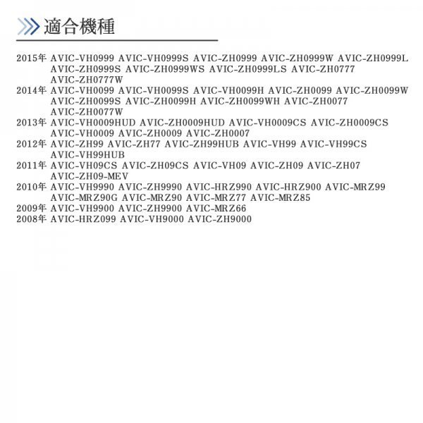 AVIC-ZH77 AVIC-ZH07 対応 バックカメラ 高画質 安心の配線加工済み 【CA01】_画像10
