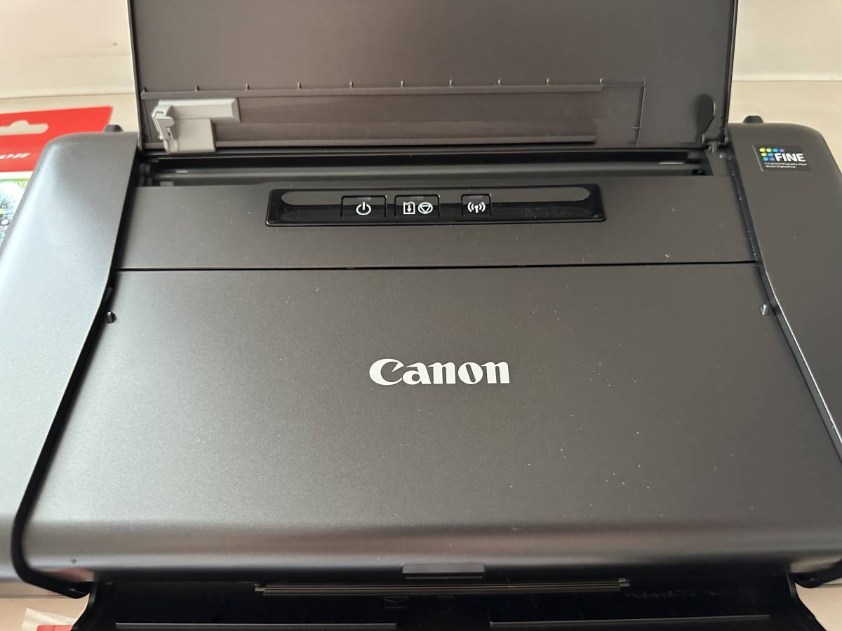 【美品】Canon キヤノン PIXUS iP110 モバイルインクジェットプリンター_画像4