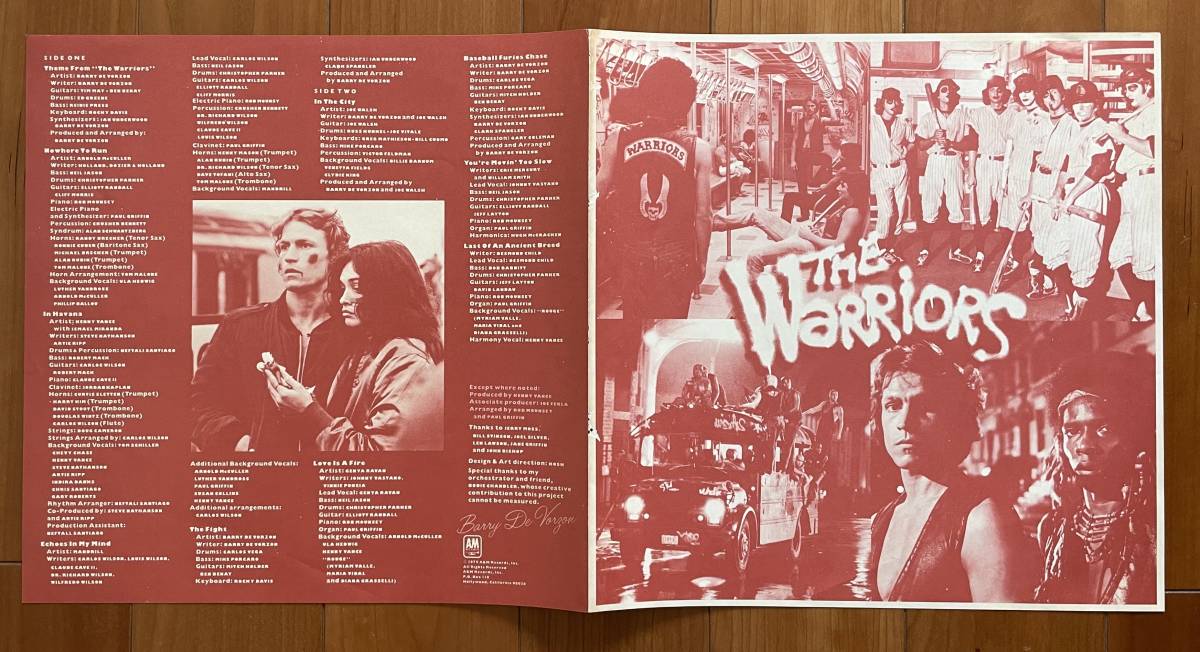 LP 見本盤 ウォリアーズ / オリジナル・サウンドトラック THE WARRIORS プロモ 良盤 AMP-6057_画像5