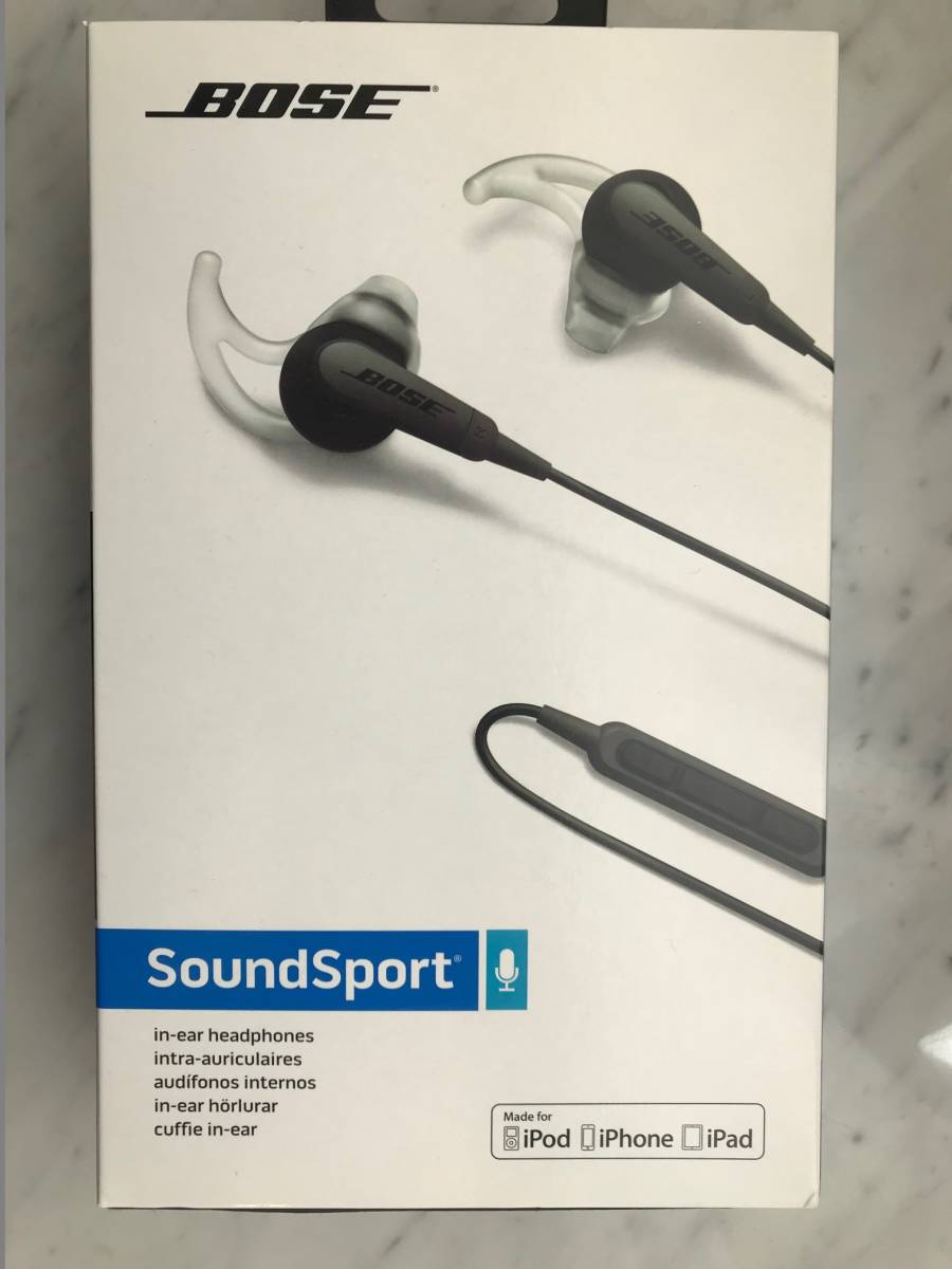【免費送貨】Bose SoundSport入耳式耳機741776-0010 原文:【送料無料】　Bose SoundSport in-ear headphones 741776-0010