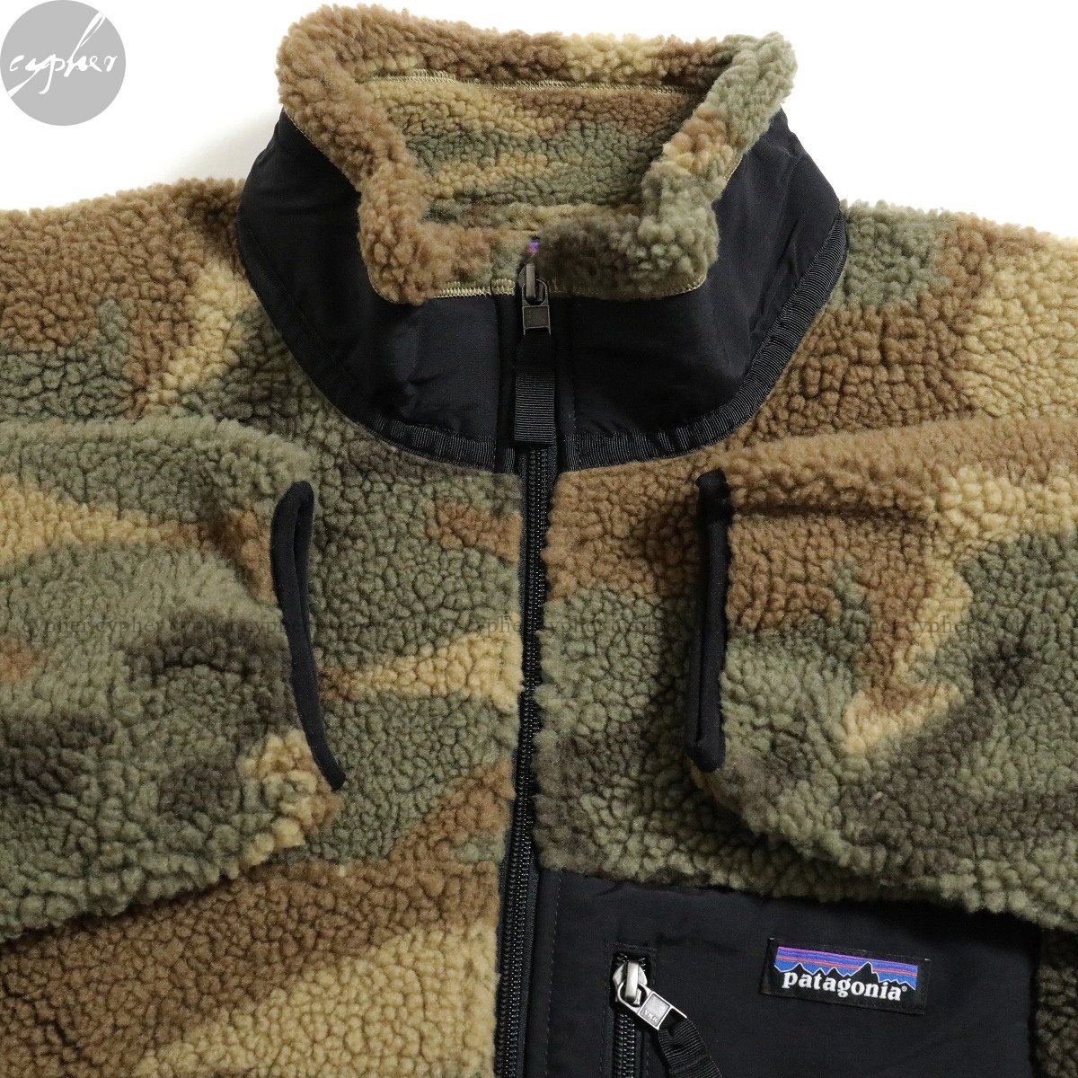 XL 新品 21AW Patagonia Mens Classic Retro-X Jacket KSCT 迷彩 パタゴニア レトロX ジャケット カモフラ フリース カーディガン ブルゾン_画像5