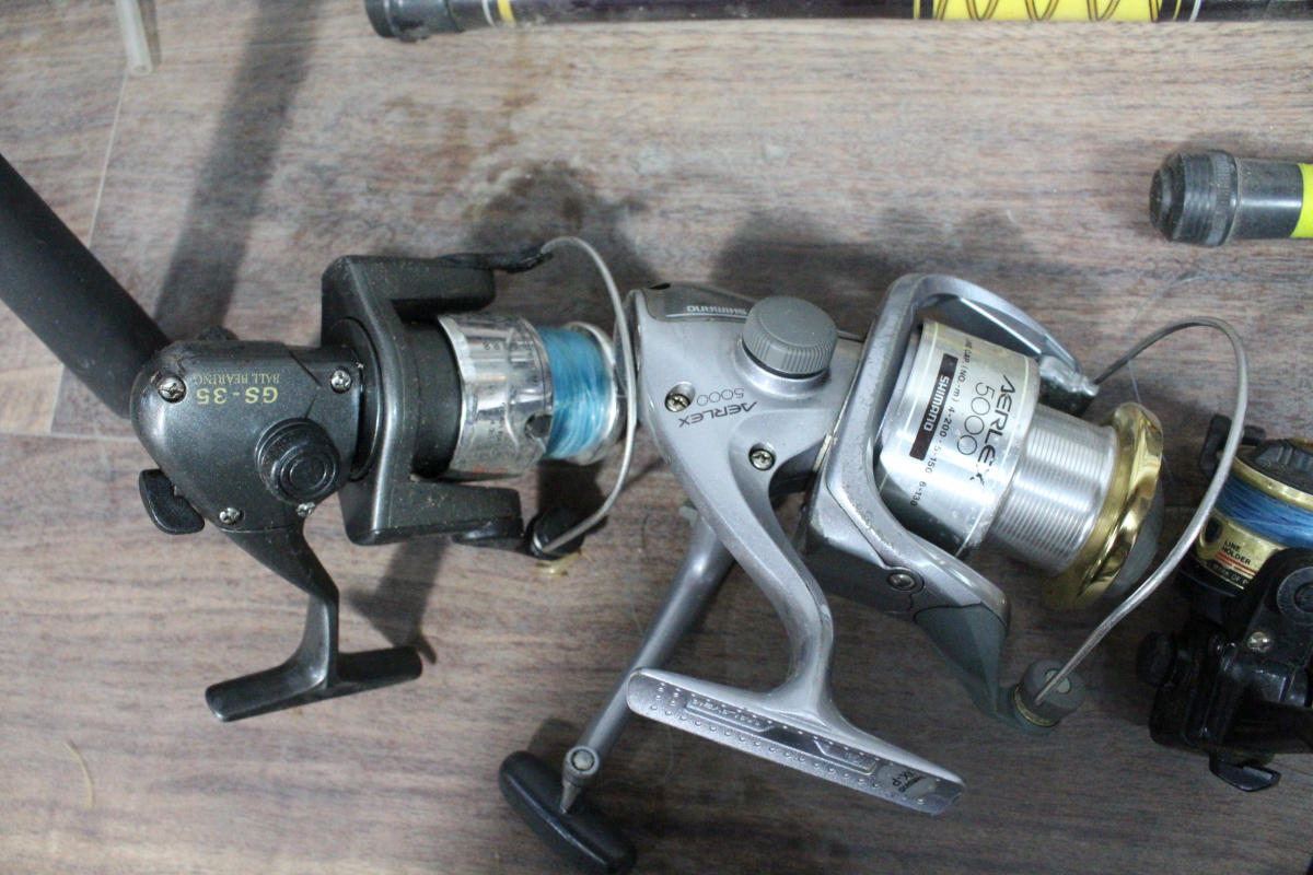 【ト長】ロッド リール など 釣り道具 大量 まとめ売り Daiwa ダイワ SHIMANO シマノ フィッシング ※2個口発送※ IR000IOE45_画像2