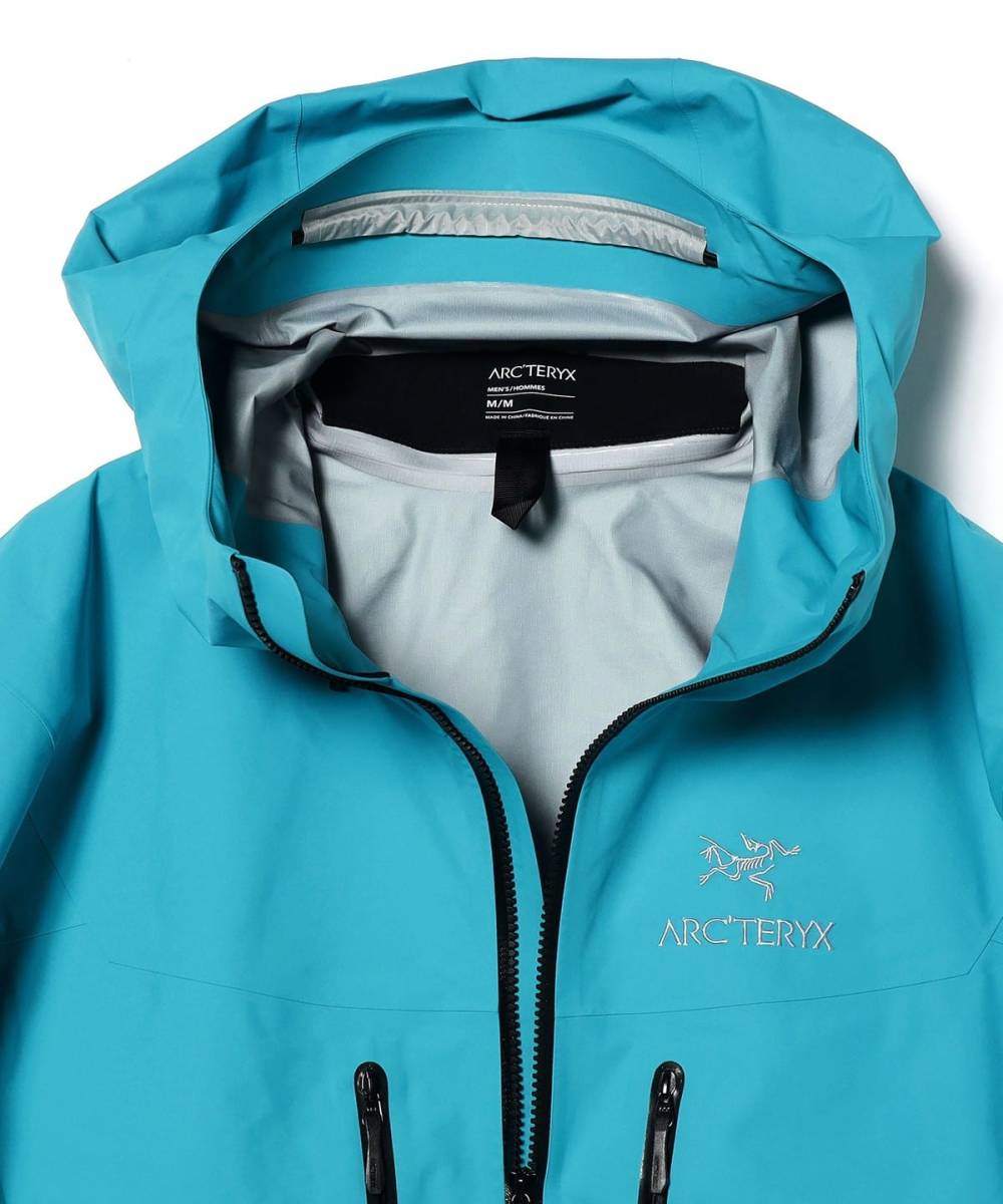 即決 Mサイズ ARC'TERYX Alpha SV Jacket Blue Tetra 新品未使用 即決 Mサイズ ARC'TERYX Alpha SV Jacket Blue Tetra 新品未使用