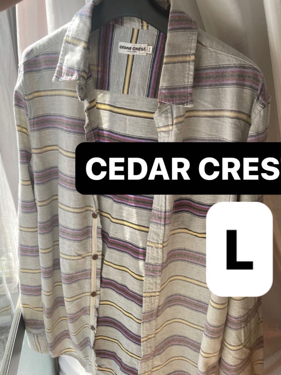 古着【CEDAR CREST】メンズシャツ