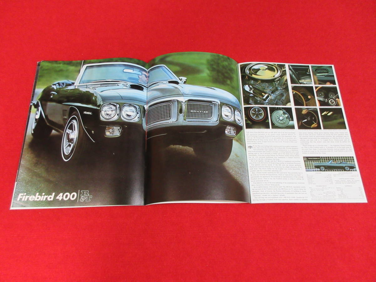 ! GM PONTIAC RT SS MT 1969 Showa era 44 catalog!