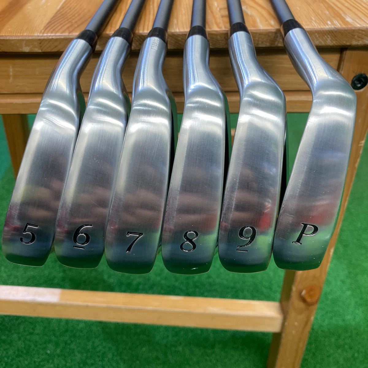 EPONGOLFエポンゴルフ AF-506 5-PW 6本セット フジクラトラビル105/S 中古超美品 1dayオークション_画像7