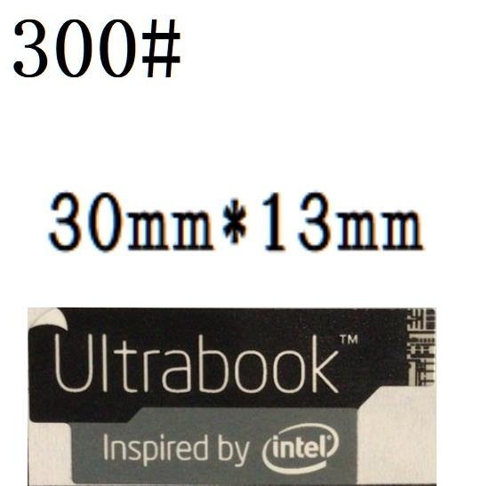 300# 【Ultrabook 】エンブレムシール ■30*13㎜■ 条件付き送料無料の画像1