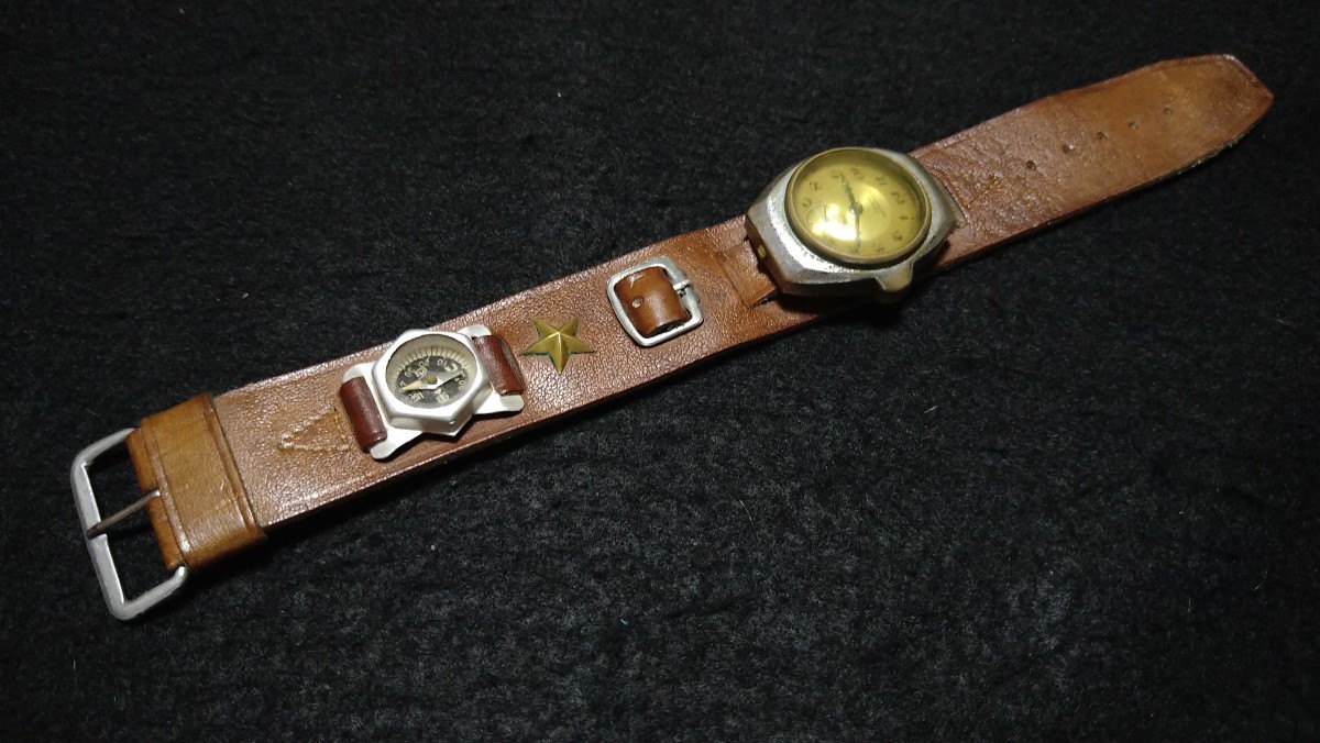 大日本帝国陸軍 腕時計 完動品 (当時物 年代不明)_画像1