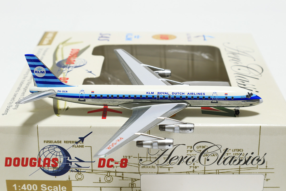 Aeroclassics 1/400 KLMオランダ航空 Douglas DC-8-53 PH-DCR KLM Royal Dutch Airlines_画像2