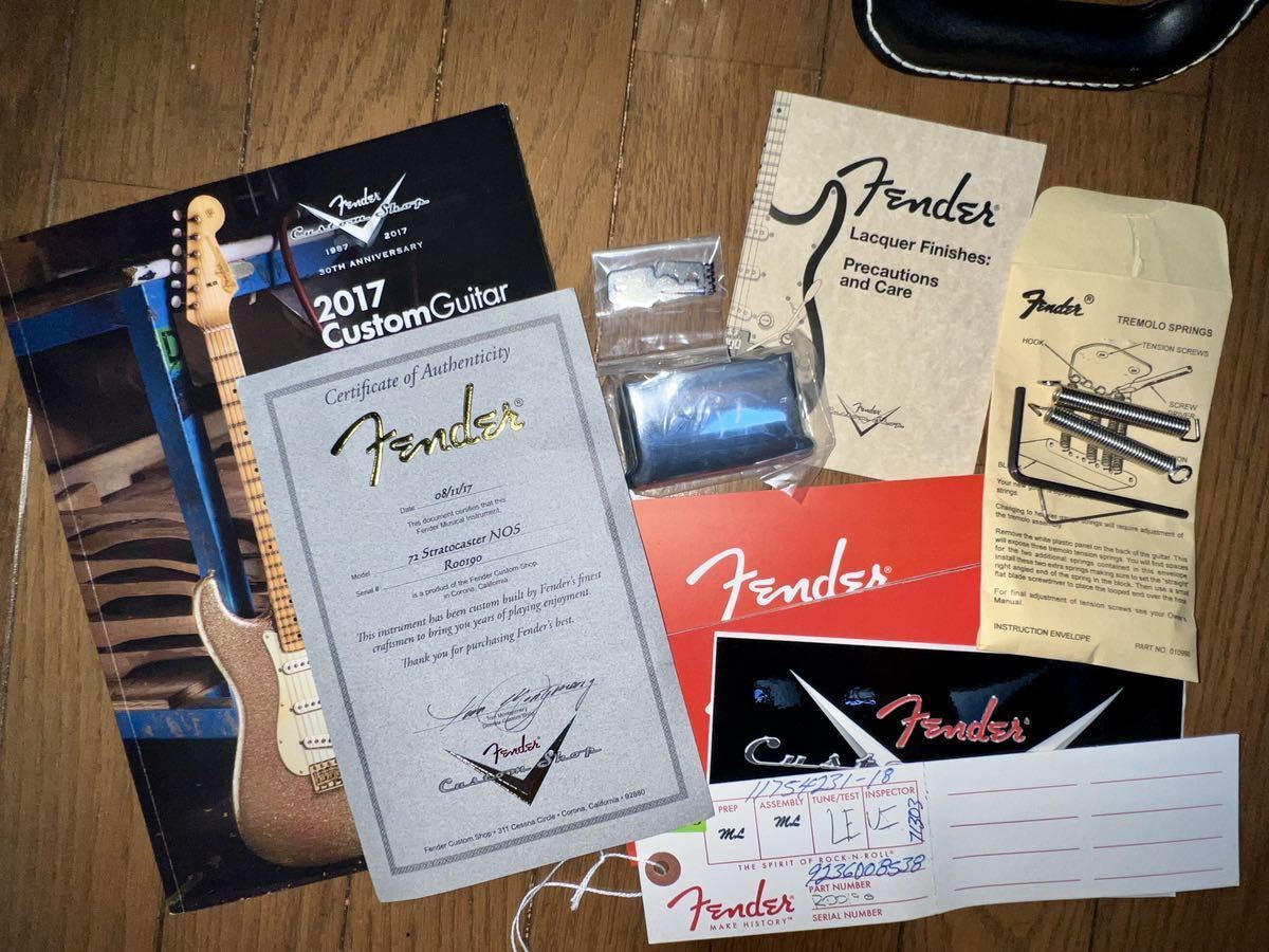 Fender Custom Shop Stratocaster 72Strat NOS【中古美品】_画像8