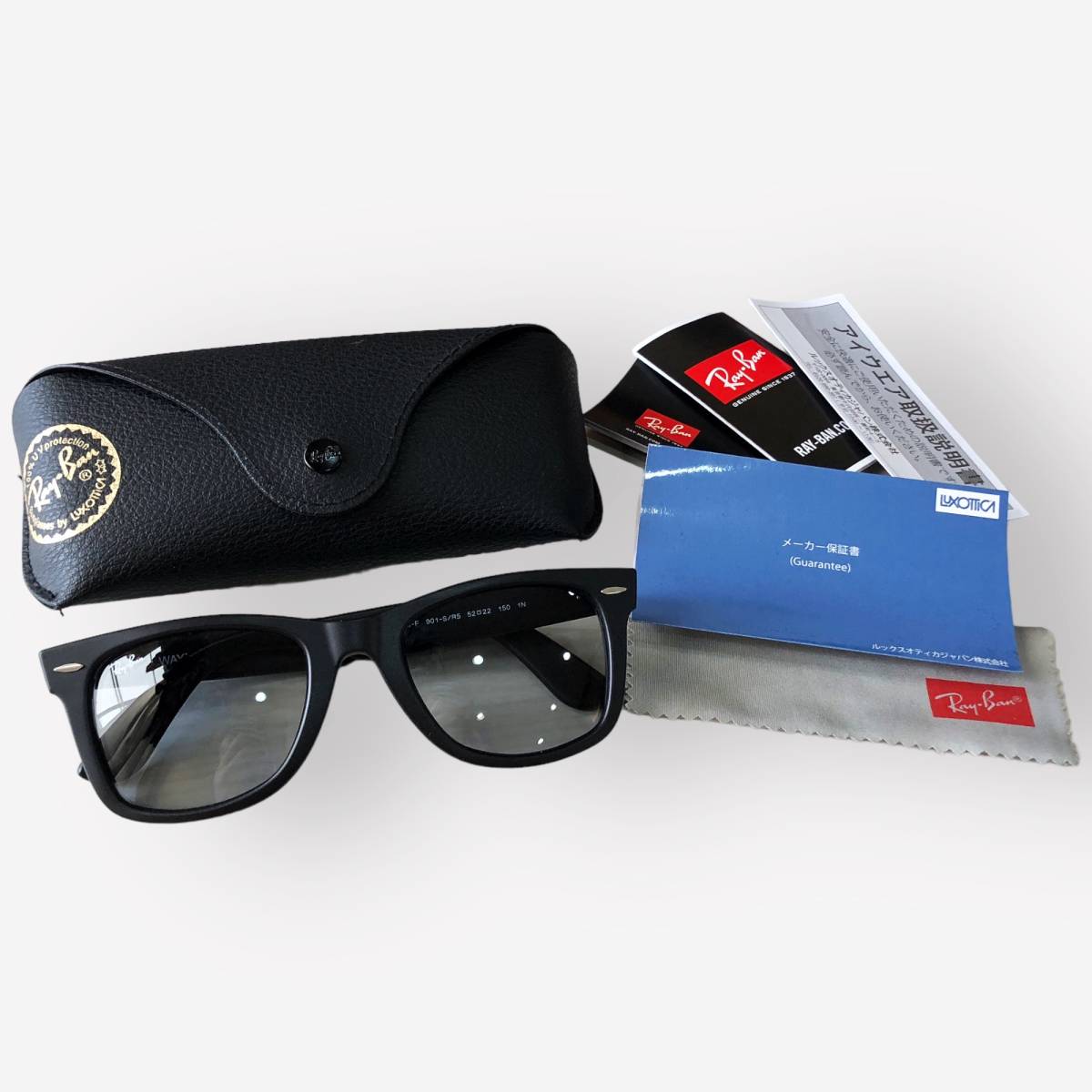 極美品 レイバン×木村拓哉 RB2140F 901S/R5 Ray Ban WAYFARER 極美品 レイバン×木村拓哉 RB2140F 901S/R5 Ray Ban WAYFARER
