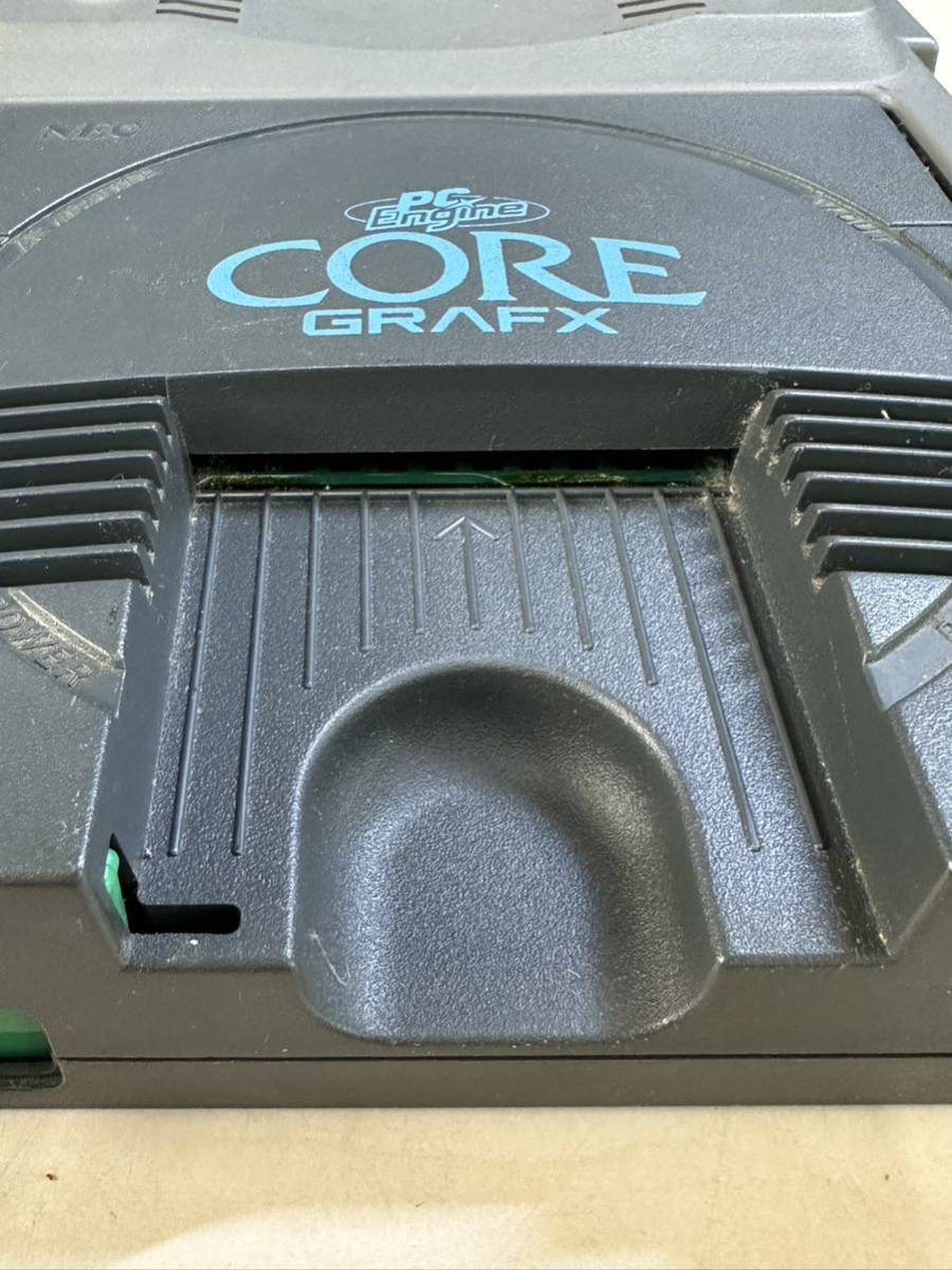 NEC PCEngine Core Grafx PI-TG3 PCエンジン 本体　 コントローラージャンク_画像6