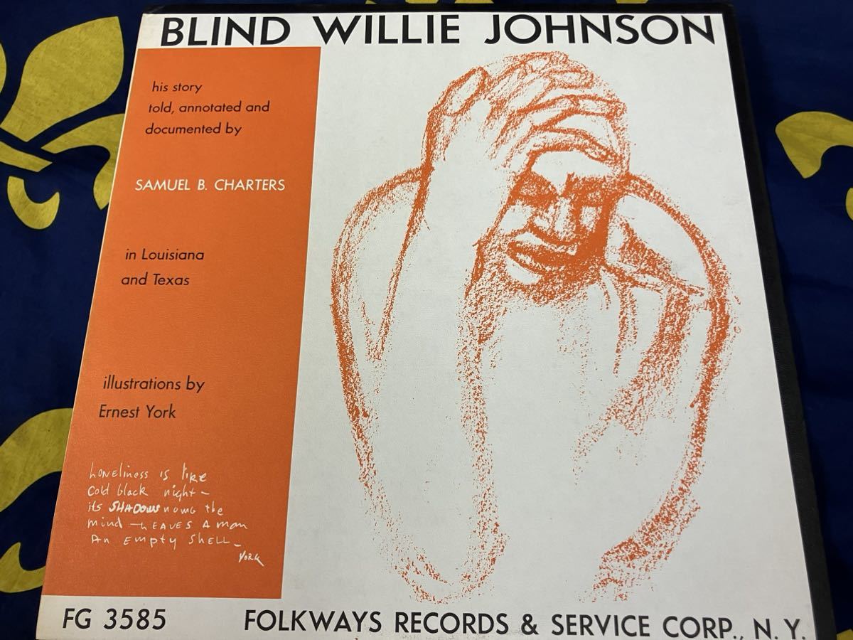 Blind Willie Johnson★中古LP/US盤「ブラインド・ウイリー・ジョンソン」の画像1