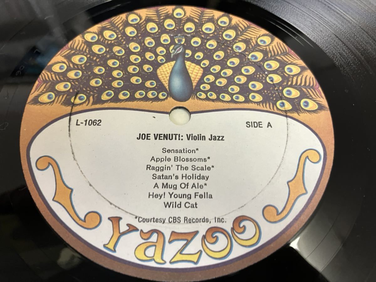 Joe Venuti★中古LP/US盤「ジョー・ヴェヌッティ～Violin Jazz」_画像3