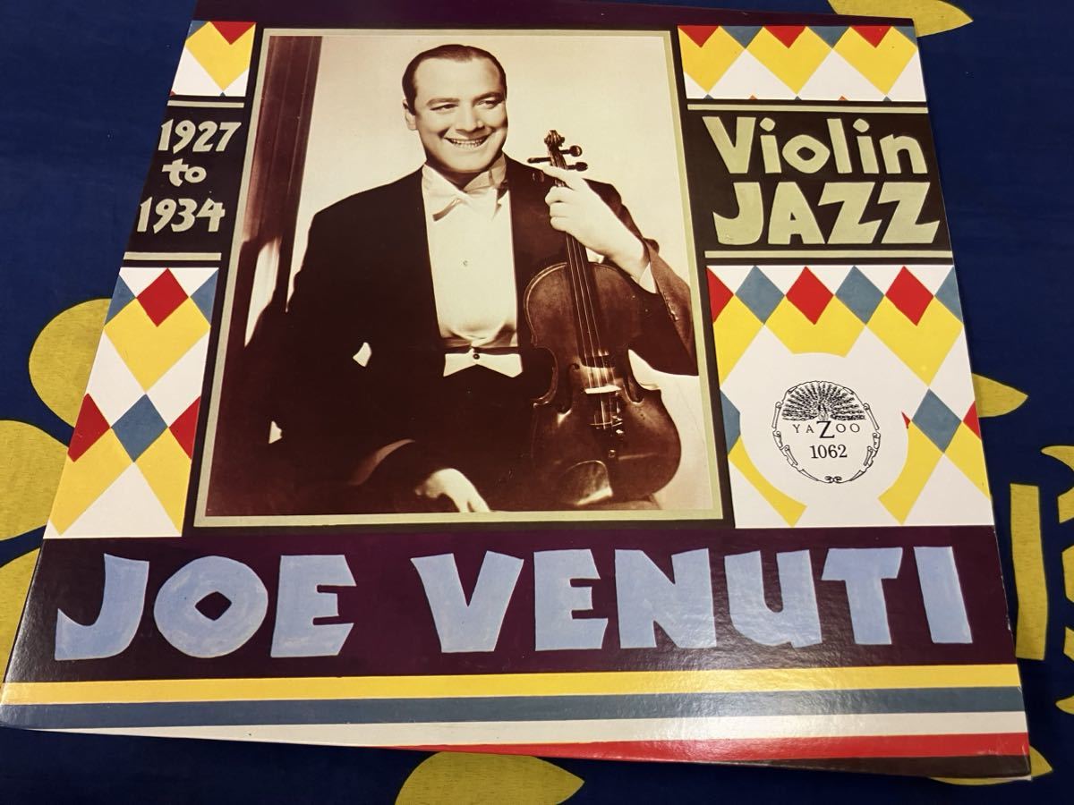 Joe Venuti★中古LP/US盤「ジョー・ヴェヌッティ～Violin Jazz」_画像1