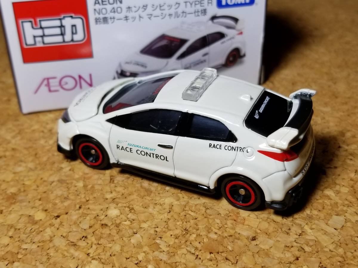 Tomica AEON Honda Civic Type R Marshal Car規格 原文:トミカ AEON ホンダ シビックタイプR マーシャルカー仕様