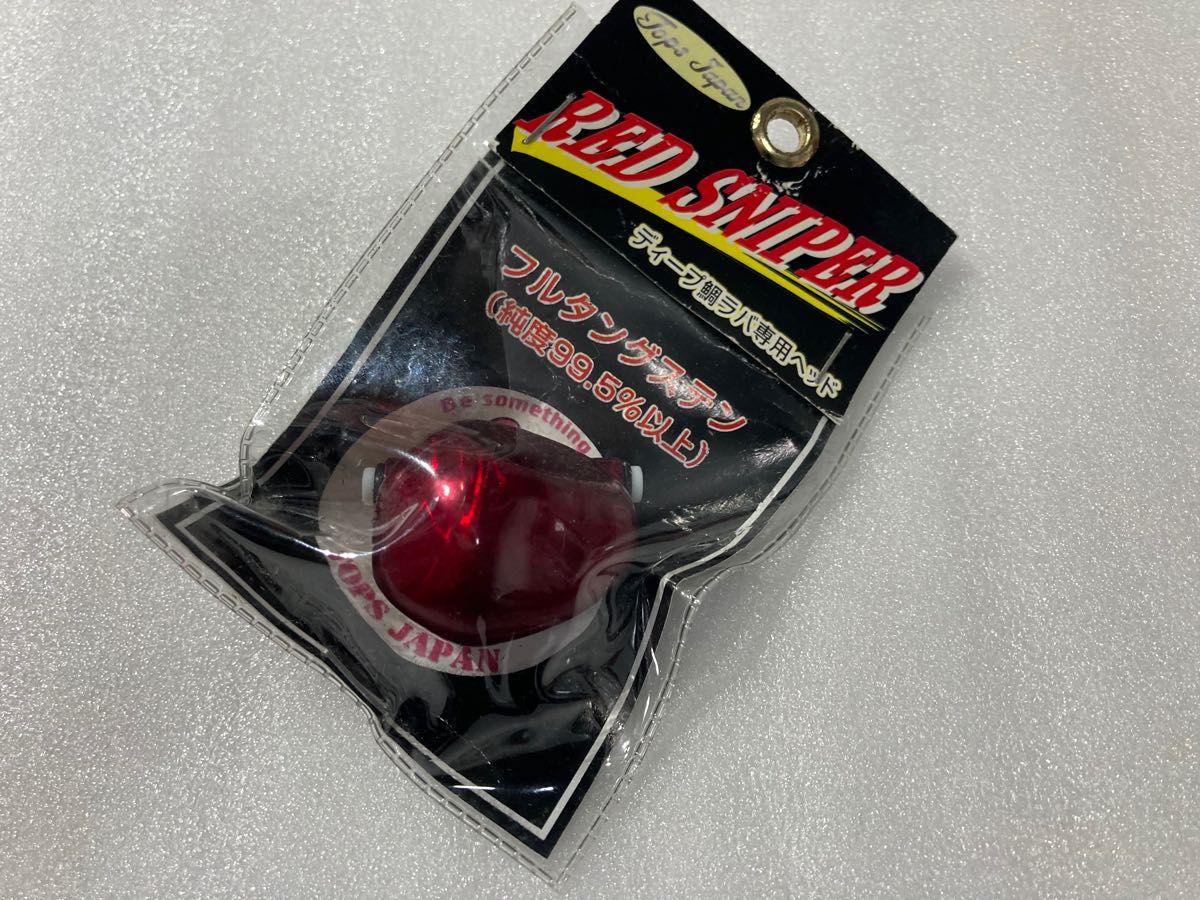 トップスジャパン レッドスナイパー 320g タングステン タイラバ トップスジャパン レッドスナイパー 320g タングステン タイラバ