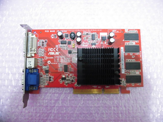 ASUS A9550/TD/128M/A (Radeon 9550) 128MB DDR AGP ★AGP 8X対応★_画像1