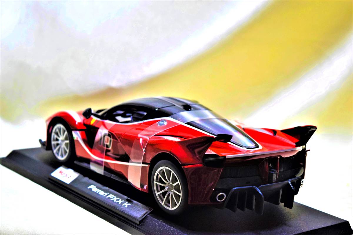 新品マイスト1/18【Maisto】■Ferrari FXXK■フェラーリ/ポルシェ/BMW/アウディ/ランボルギーニ/メルセデス/オートアート/京商/ブラーゴ/他_画像4