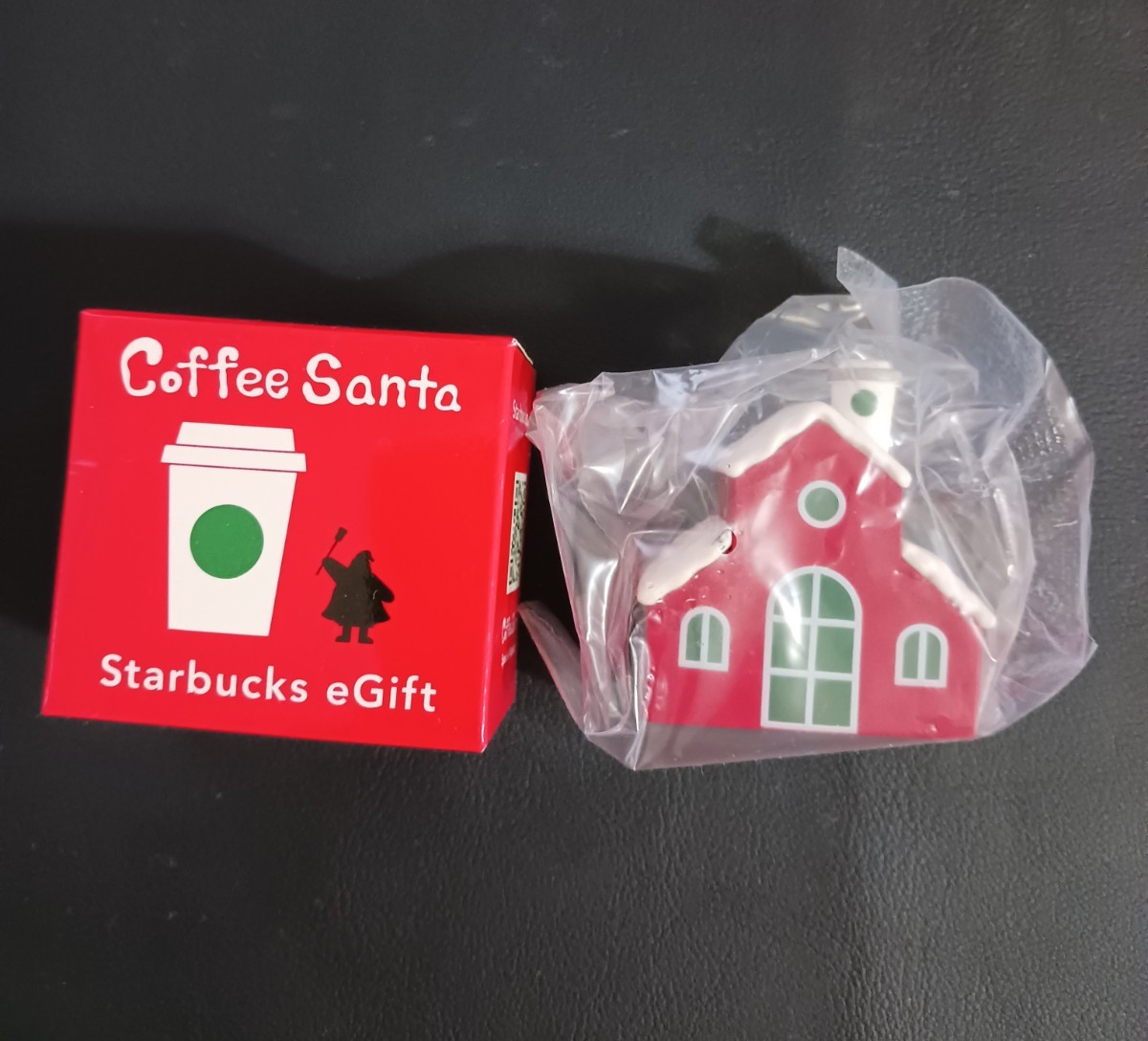 スタバ　コーヒー　サンタ　スターバックス　STARBUCKS　クリスマス　ハウス　新品未開封　非売品_画像1