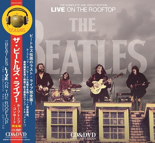 【新品未開封!!】GOLDIES:GS2014(CD1/2)：The Beatles『LIVE ON THE ROOFTOP(THE COMPLETE AND UNCUT)』(2nd Edition:1CD+1DVD)_画像1