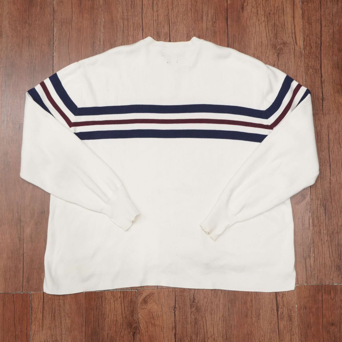 90s ralphlauren polo tennis ハーフジップ　XXL/ラルフローレン　ポロ　テニス　スウェット_画像2