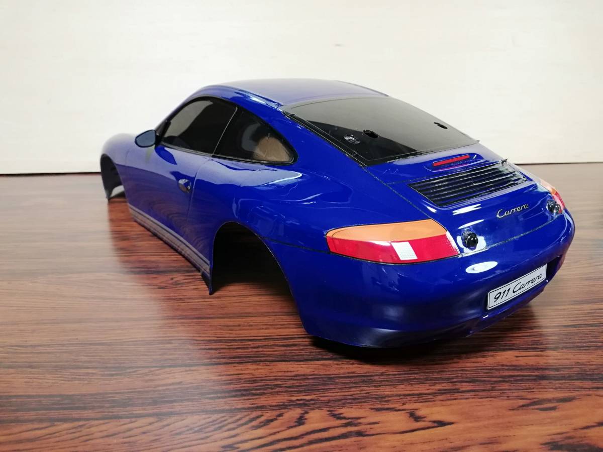 タミヤ 1/10 PORSCHE 911 Carrera ボディのみ 中古 電飾付_画像7