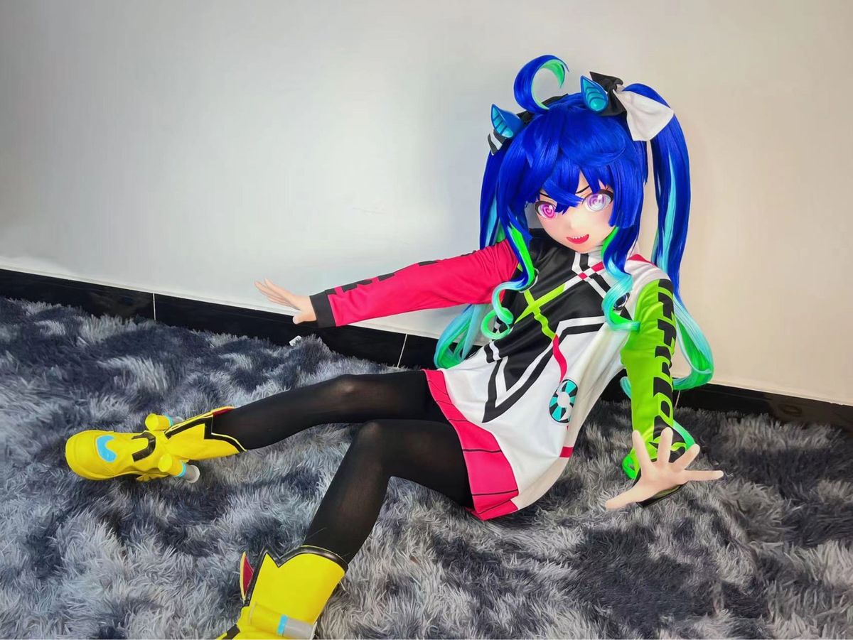 ウマ娘 ツインターボ 着ぐるみ マスク コスプレ 衣装 kigurumi