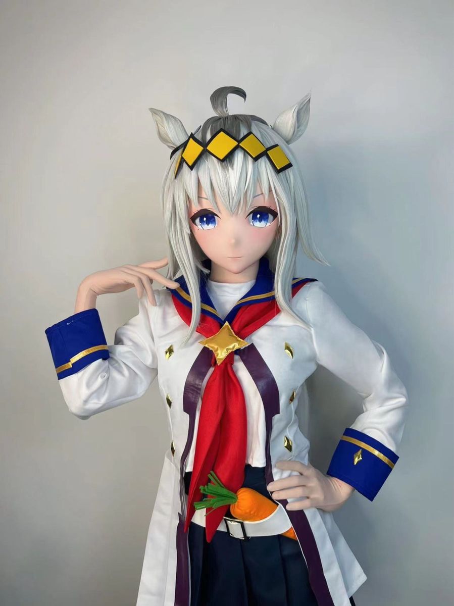 【7日間発送】ウマ娘 オグリキャップ 着ぐるみマスク コスプレ コスチューム